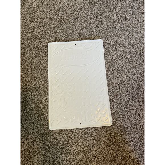 Peterbilt Truck Parking Only Diamond Plate Sign Big Truck - Picture 2 of 4